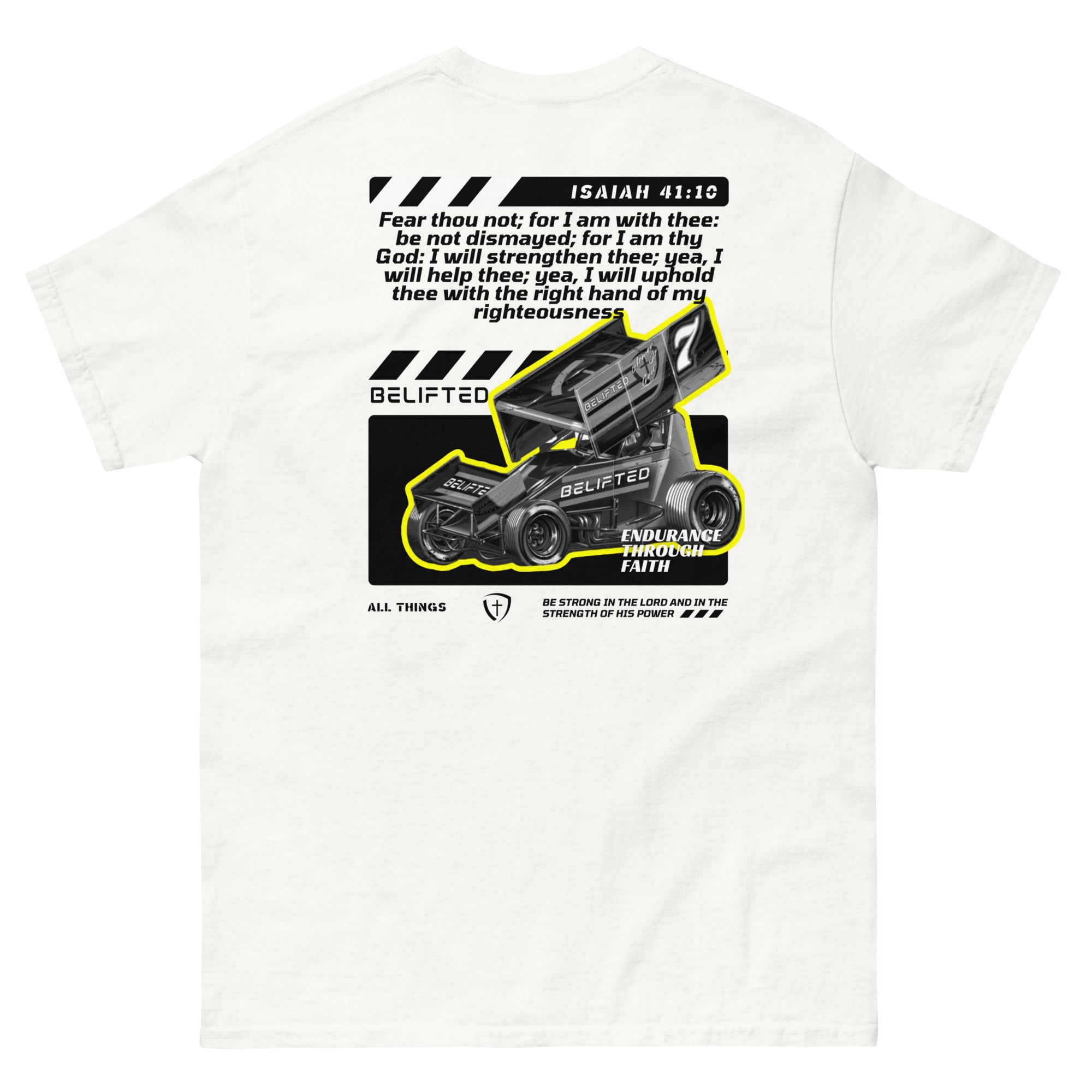 dirt track racing inspirational bible verse apparel
