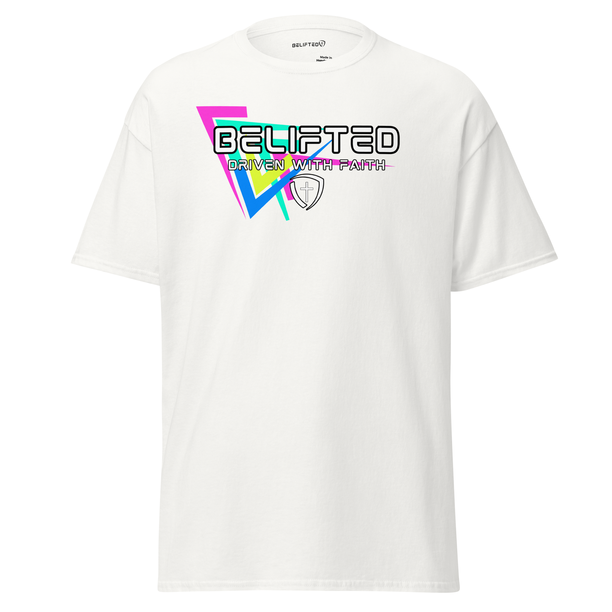 driven with faith graphic shirt Christian apparel